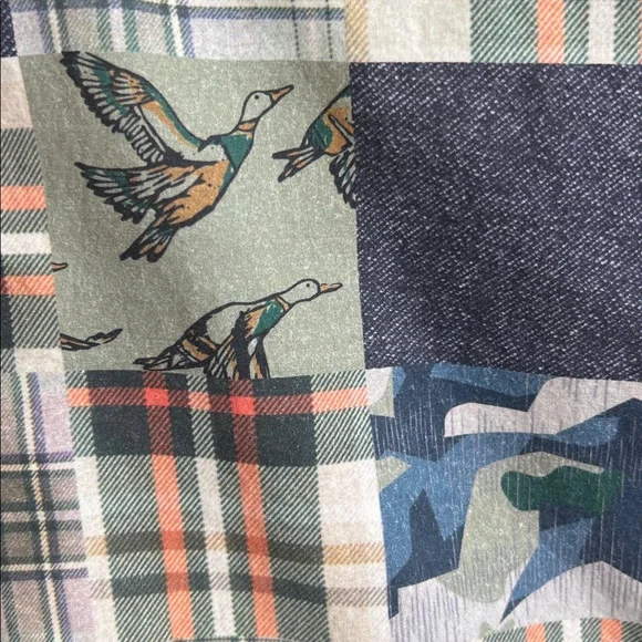 Michael Bastian Mixed Print Cotton Shirt - Picture 5 of 8